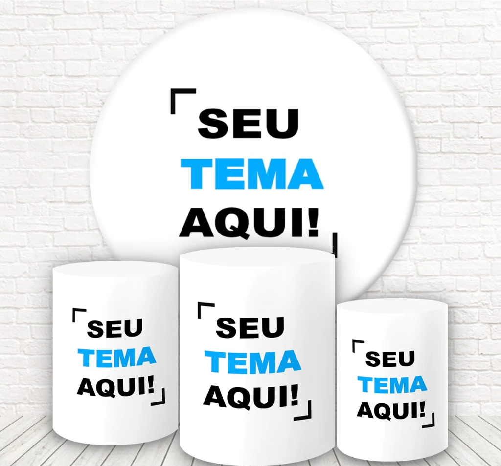 Kit De Tema Cilindros + Arco 1,5m