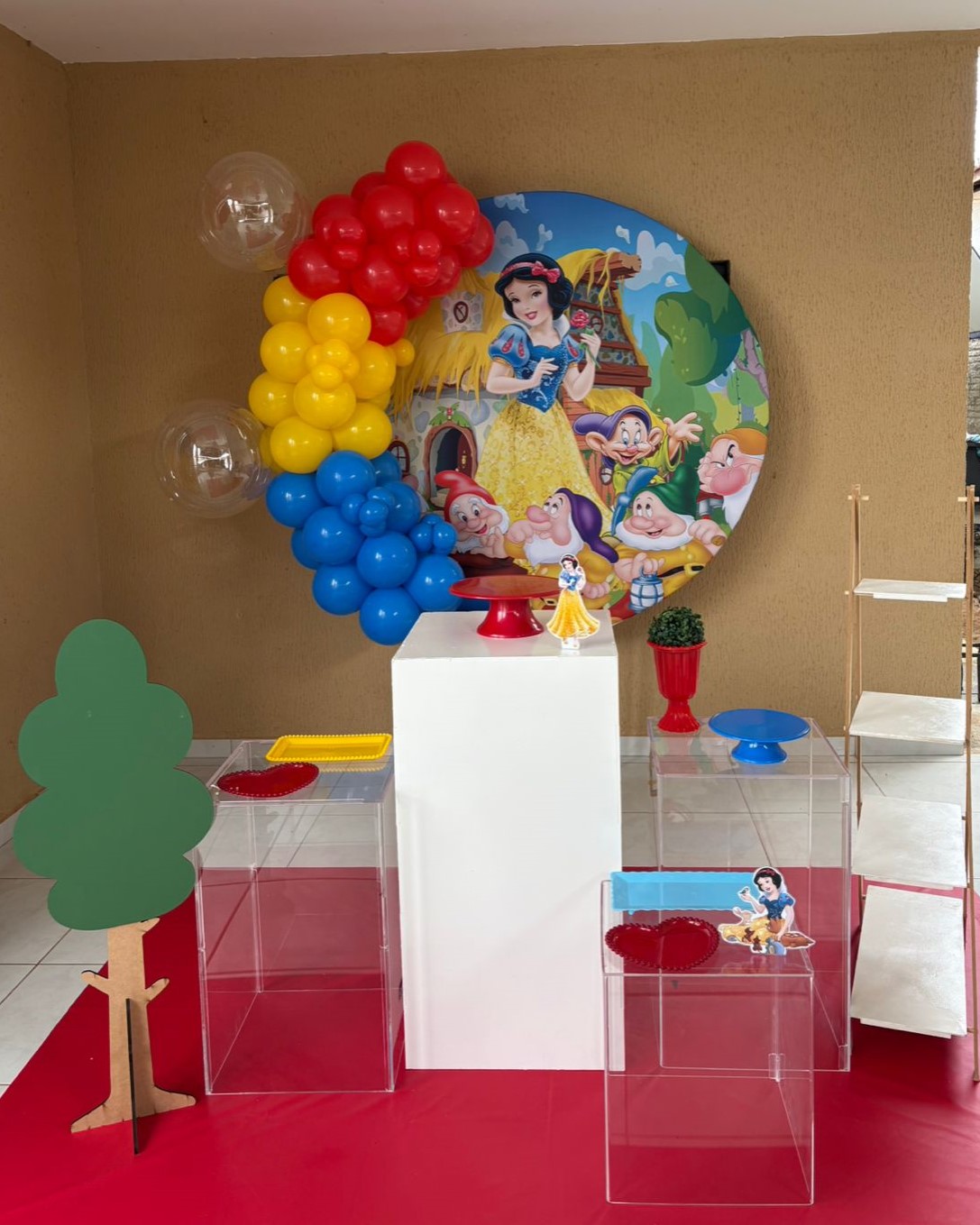 Decoração Branca de Neve