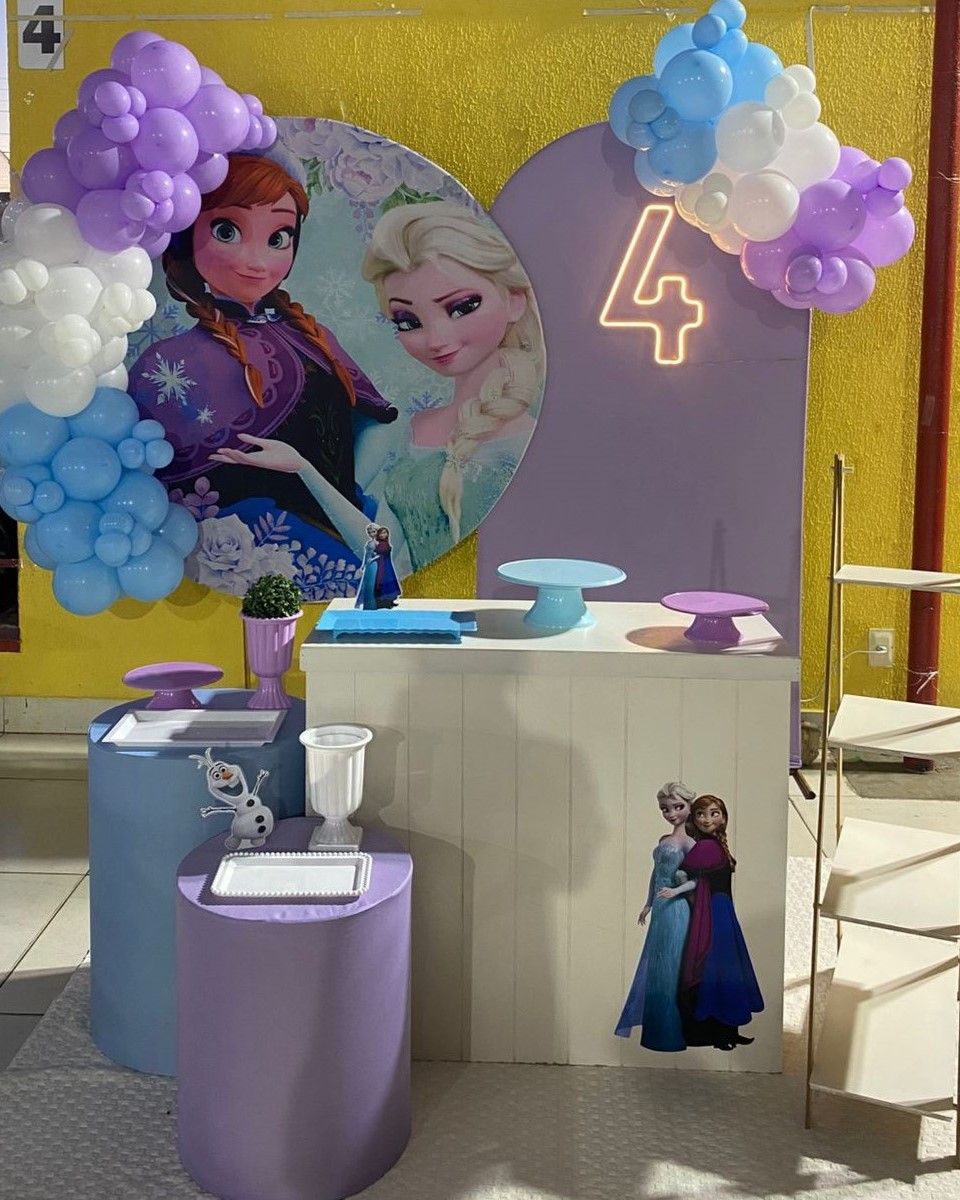 Decoração Frozen