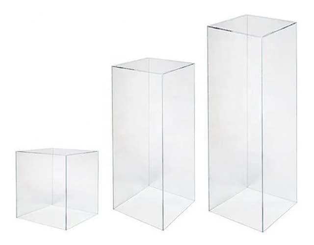 Trio cubo Acrílico